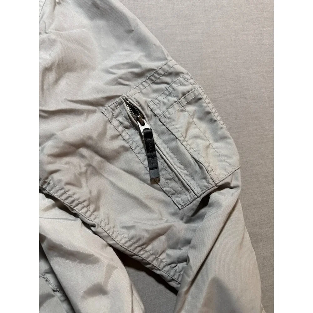 Slate‎ & Stone Jacket Adult Large Full Zip Gray Pocketed Windbreaker Coat Mens.